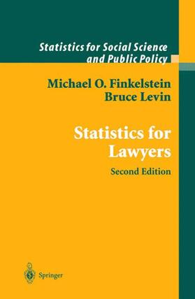 Finkelstein / Levin |  Statistics for Lawyers | Buch |  Sack Fachmedien