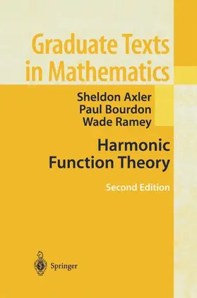 Axler / Bourdon / Wade |  Harmonic Function Theory | Buch |  Sack Fachmedien