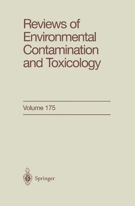 Springer |  Reviews of Environmental Contamination and Toxicology 175 | Buch |  Sack Fachmedien