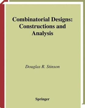 Stinson |  Combinatorial Designs | Buch |  Sack Fachmedien