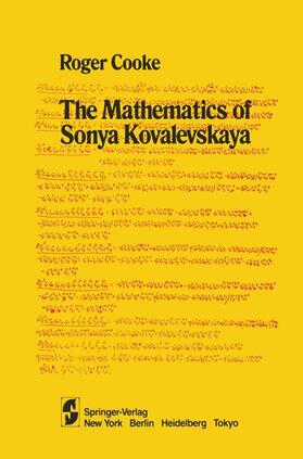 Cooke |  The Mathematics of Sonya Kovalevskaya | Buch |  Sack Fachmedien