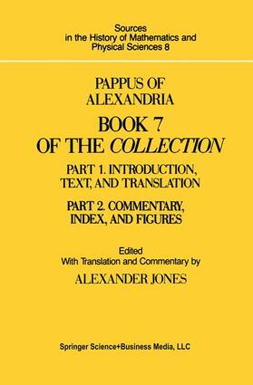 Jones |  Pappus of Alexandria Book 7 of the Collection | Buch |  Sack Fachmedien