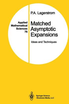 Lagerstrom |  Matched Asymptotic Expansions | Buch |  Sack Fachmedien