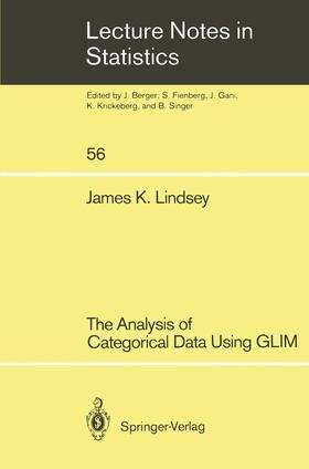 Lindsey |  The Analysis of Categorical Data Using GLIM | Buch |  Sack Fachmedien