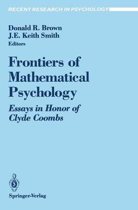 Smith / Brown |  Frontiers of Mathematical Psychology | Buch |  Sack Fachmedien