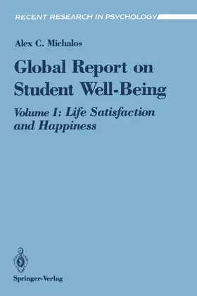 Michalos |  Global Report on Student Well-Being | Buch |  Sack Fachmedien