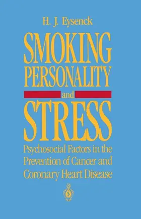 Eysenck |  Smoking, Personality, and Stress | Buch |  Sack Fachmedien