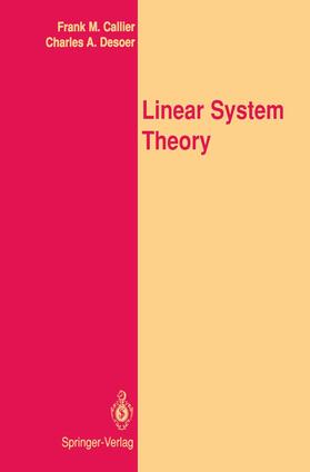 Desoer / Callier |  Linear System Theory | Buch |  Sack Fachmedien