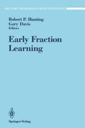 Davis / Hunting |  Early Fraction Learning | Buch |  Sack Fachmedien