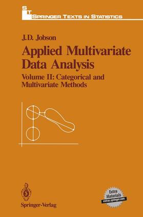 Jobson |  Applied Multivariate Data Analysis | Buch |  Sack Fachmedien