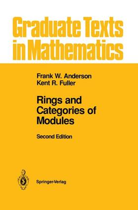 Fuller / Anderson |  Rings and Categories of Modules | Buch |  Sack Fachmedien