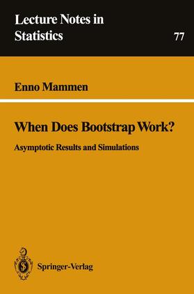 Mammen |  When Does Bootstrap Work? | Buch |  Sack Fachmedien