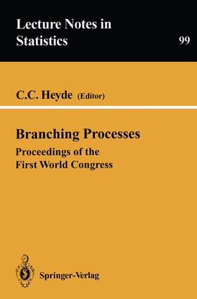 Heyde |  Branching Processes | Buch |  Sack Fachmedien