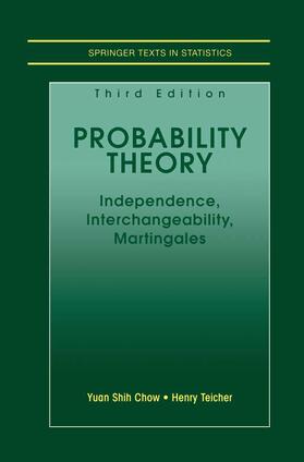 Teicher / Chow |  Probability Theory | Buch |  Sack Fachmedien