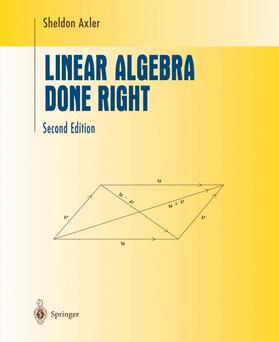 Axler |  Linear Algebra Done Right | Buch |  Sack Fachmedien