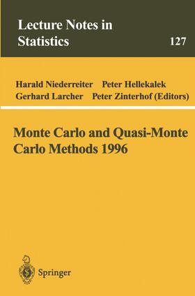 Niederreiter / Zinterhof / Hellekalek |  Monte Carlo and Quasi-Monte Carlo Methods 1996 | Buch |  Sack Fachmedien