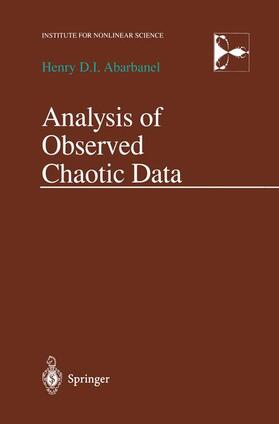 Abarbanel |  Analysis of Observed Chaotic Data | Buch |  Sack Fachmedien