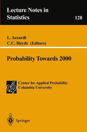 Heyde / Accardi |  Probability Towards 2000 | Buch |  Sack Fachmedien
