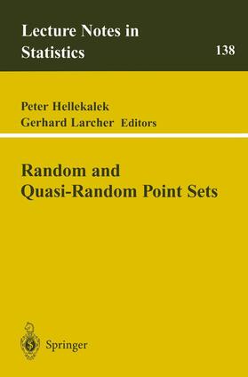 Larcher / Hellekalek |  Random and Quasi-Random Point Sets | Buch |  Sack Fachmedien