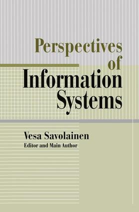 Savolainen |  Perspectives of Information Systems | Buch |  Sack Fachmedien