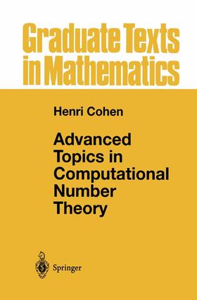 Cohen |  Advanced Topics in Computational Number Theory | Buch |  Sack Fachmedien