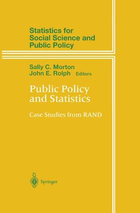 Morton / Rolph |  Public Policy and Statistics | Buch |  Sack Fachmedien