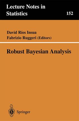 Ruggeri / Rios Insua |  Robust Bayesian Analysis | Buch |  Sack Fachmedien