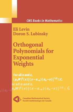 Lubinsky / Levin |  Orthogonal Polynomials for Exponential Weights | Buch |  Sack Fachmedien