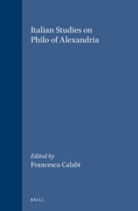 Calabi |  Italian Studies on Philo of Alexandria | Buch |  Sack Fachmedien