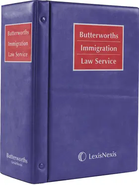 Onslow-Cole / Pipe / Gil-Bazo |  Butterworths Immigration Law Service | Loseblattwerk |  Sack Fachmedien