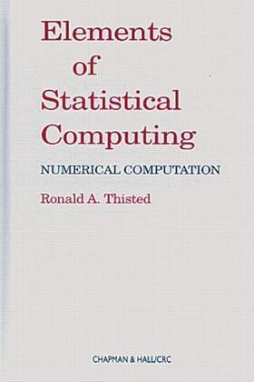 Thisted |  Elements of Statistical Computing | Buch |  Sack Fachmedien