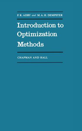 Adby |  Introduction to Optimization Methods | Buch |  Sack Fachmedien