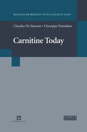 Famularo / Desimone |  Carnitine Today | Buch |  Sack Fachmedien