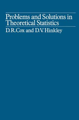 Cox |  Problems and Solutions in Theoretical Statistics | Buch |  Sack Fachmedien