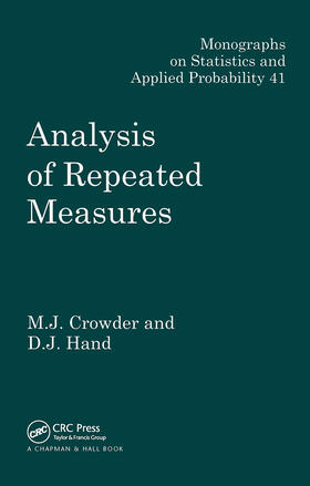 Crowder / Hand |  Analysis of Repeated Measures | Buch |  Sack Fachmedien
