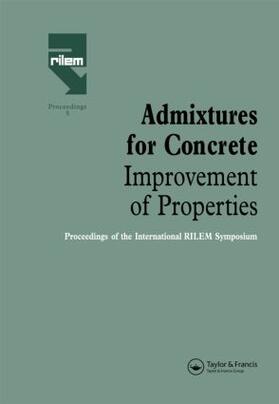 Vazques |  Admixtures for Concrete - Improvement of Properties | Buch |  Sack Fachmedien