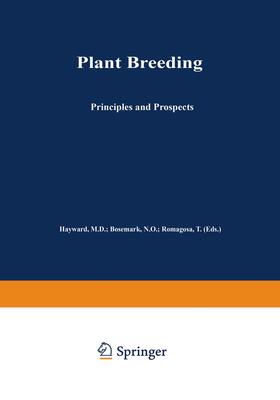 Hayward / Romagosa / Bosemark |  Plant Breeding | Buch |  Sack Fachmedien