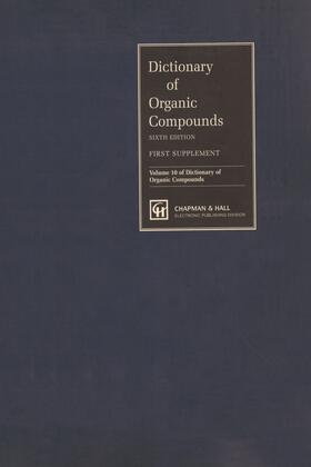 Buckingham / Macdonald |  Dictionary of Organic Compounds, Sixth Edition, Supplement 1 | Buch |  Sack Fachmedien
