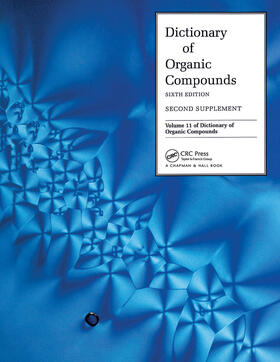 Buckingham / Macdonald |  Dictionary Organic Compounds, Sixth Edition, Supplement 2 | Buch |  Sack Fachmedien