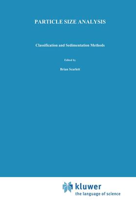 Bernhardt |  Particle Size Analysis | Buch |  Sack Fachmedien