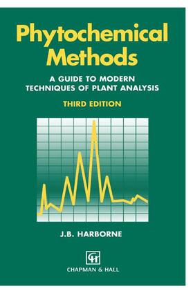 Harborne |  Phytochemical Methods A Guide to Modern Techniques of Plant Analysis | Buch |  Sack Fachmedien