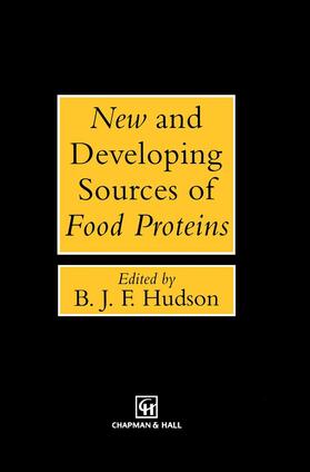 Hudson |  New and Developing Sources of Food Proteins | Buch |  Sack Fachmedien