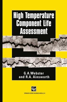 Ainsworth / Webster |  High Temperature Component Life Assessment | Buch |  Sack Fachmedien