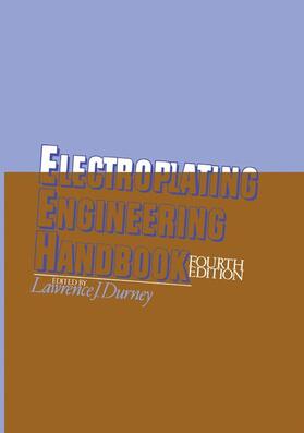 Durney |  Electroplating Engineering Handbook | Buch |  Sack Fachmedien