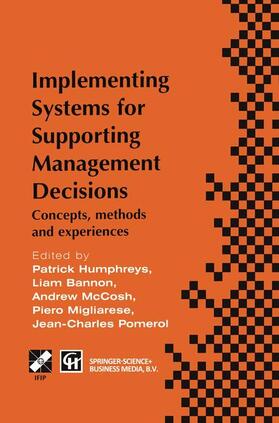 Humphreys / Bannon / McCosh |  Implementing Systems for Supporting Management Decisions | Buch |  Sack Fachmedien