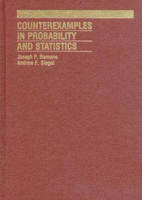 Romano / Siegel |  Counterexamples in Probability And Statistics | Buch |  Sack Fachmedien