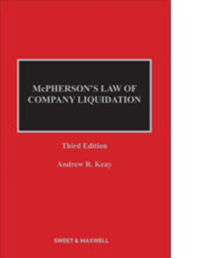 Keay | McPherson's Law of Company Liquidation | Buch | 978-0-414-02757-2 | sack.de