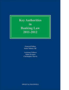 Tolaney / Kramer / Harris |  Key Authorities in Banking Law 2011-2012 | Buch |  Sack Fachmedien