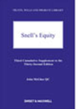 McGhee |  Snell's Equity | Buch |  Sack Fachmedien