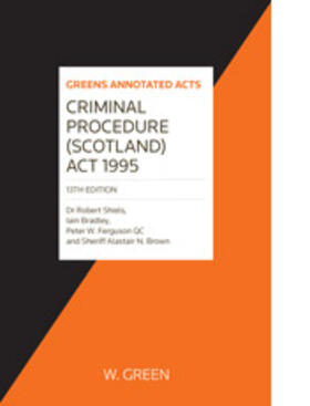 Shiels / Bradley / Ferguson | Criminal Procedure (Scotland) Act 1995 | Buch | 978-0-414-03141-8 | sack.de